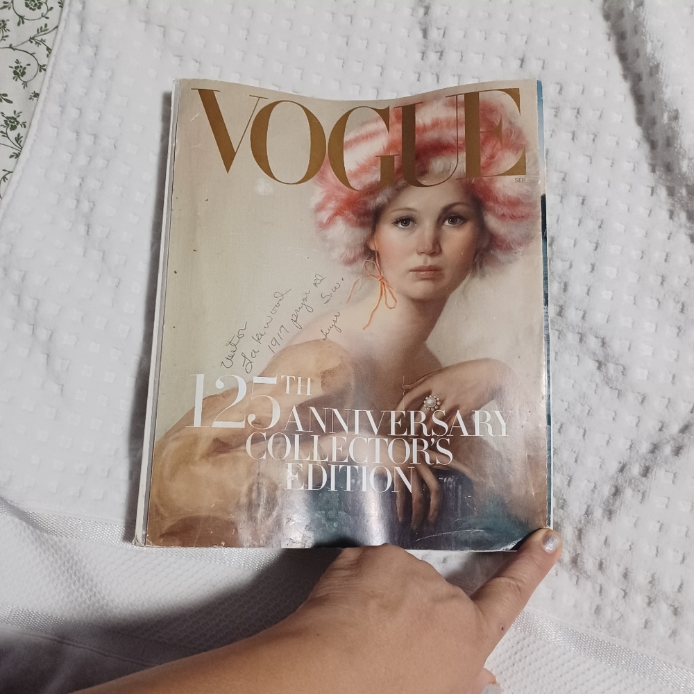 Vogue 125th Anniversary Collector's Edition Check A Photo